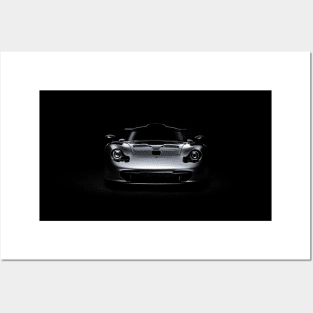 Porsche - Front - Dark Posters and Art